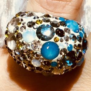 Swarovski Chic Crystal Ring - Size 7